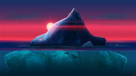 Iceberg Ocean Wallpaper,HD Artist Wallpapers,4k Wallpapers,Images ...