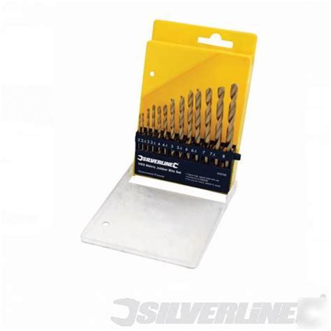 13PK 2-8MM drill bit set & case 633725