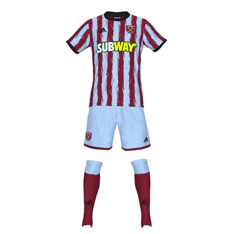 west ham kit. what do you think? : ConceptFootball