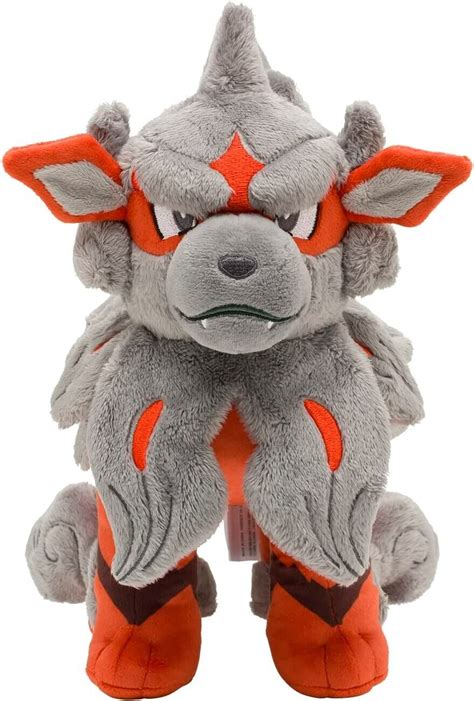 Pokemon Center Original Plush Doll Hisuian Arcanine Stuffed Toy New