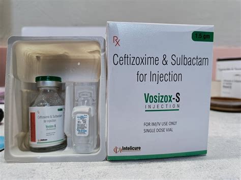 Vosizox S Ceftizoxime And Sulbactam Injection Gm At Best Price In