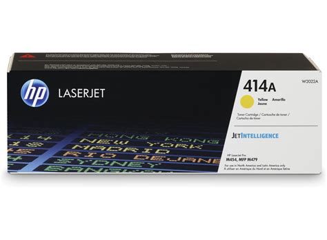 Hp 414a W2022a Yellow Original Toner Cartridge Hp Store Canada