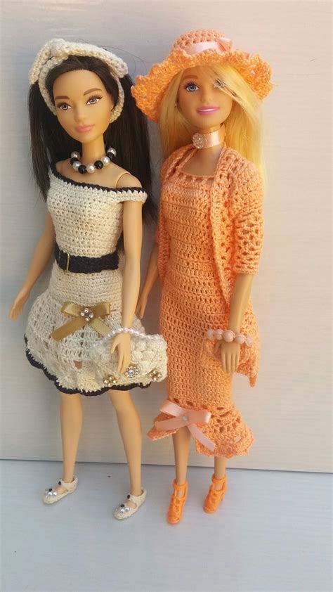 Pin By Bruh On Barbie E Baby Alive Crochet Barbie Clothes Crochet