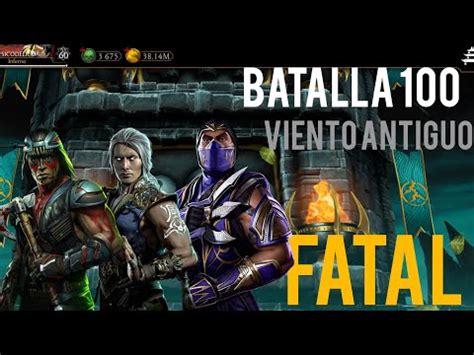 TORRE DEL VIENTO ANTIGUO FATAL BATALLA 100 Mortal Kombat Mobile