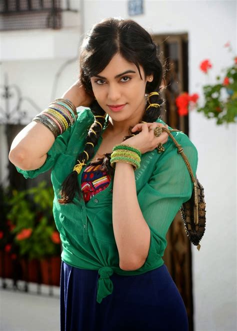 Cinema Cinema Adah Sarma Latest Hot Spicy In Green Transparent Dress Body Curves Showing