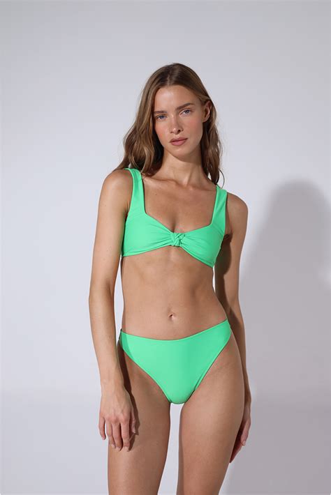 Hindle Bikini Green Grass Shani Shemer Swimwear