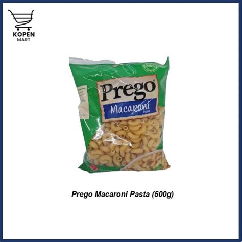 Prego Macaroni Pasta 500g Shopee Malaysia