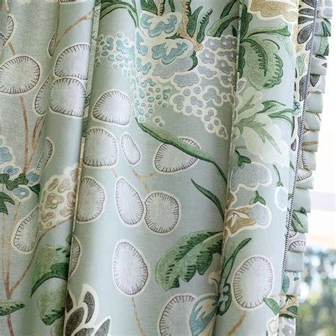 Meadow Fabric Sage Green Floral Fabric Sojourn Collection