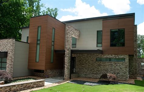 Modern Brick Stone And Stucco Without Mess Cost And Callbacks Nichiha Usa