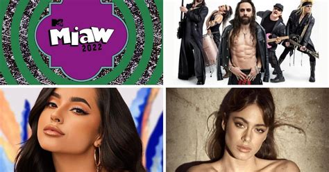 Mtv Miaw 2022 ¿quienés Conducirán Los Premios Y Qué Artistas Se