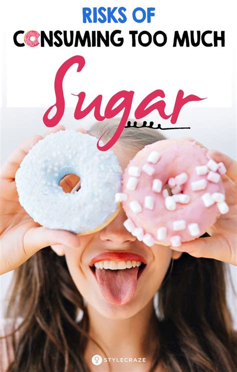 6 Risks Of Consuming Too Much Sugar Consuming Sugar Sugar Cravings