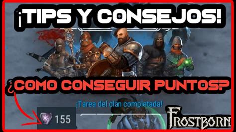 Consigue Puntos Y Completa Misiones Tips Frostborn Javi G Youtube