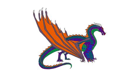 Adopt Skyseawing Hybrid Wings Of Fire Open By Pomegranate Rainwing