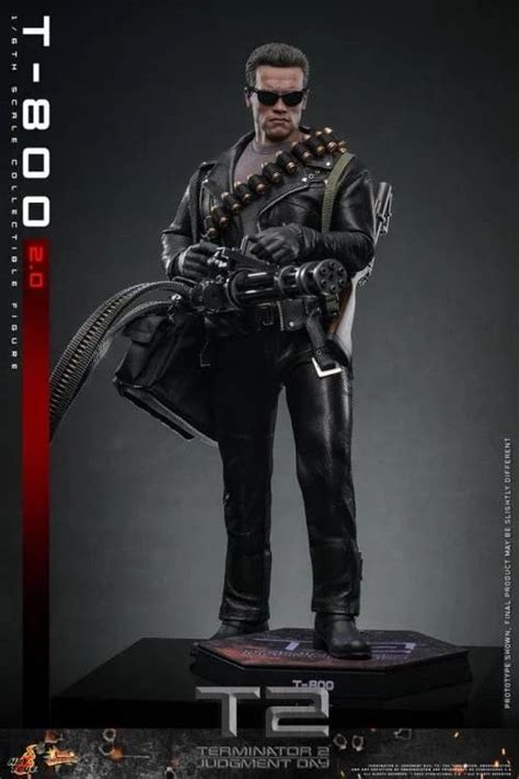 Hot Toys Terminator 2 Judgement Day MMS795 T 800 2 0 1 6 Action Figure Sugo Toys
