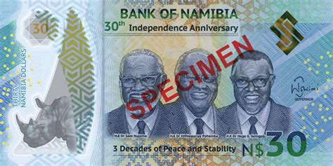 Bank of Namibia - Namibian Notes