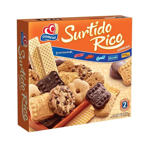 Galletas Gamesa Surtido Rico 522 G Walmart