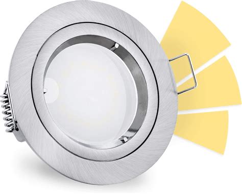 Linovum Fourstep Led Einbauleuchte Dimmen Ohne Dimmer Led Gu W