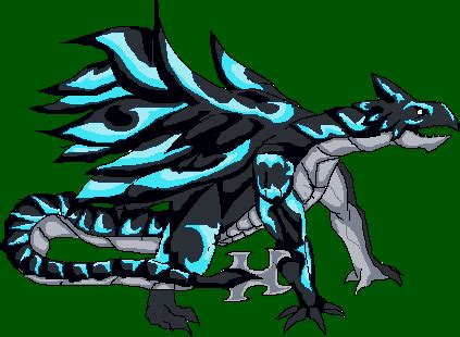 Acnologia Dragon Form Sprite by Xenodar on DeviantArt