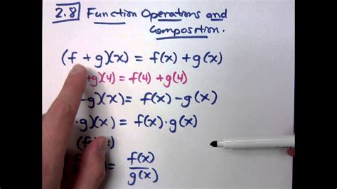 How To Solve Function Operations