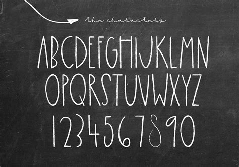 Chalkful A Handmade Chalk Font Chalkboard Lettering Chalk Fonts