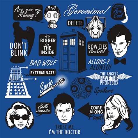 Doctor Who Quotes Tshirt