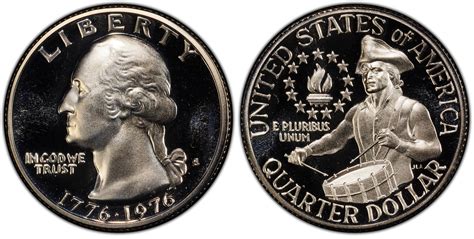 1976 S 25c Silver Dcam Proof Washington Quarter Pcgs Coinfacts