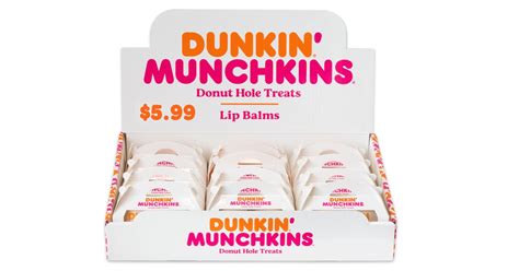 Dunkin Is Selling Lip Balm That Looks Like Munchkins