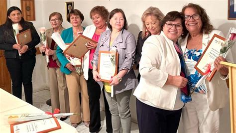 Emotiva Ceremonia Rotaria Por D A De La Mujer Diario Cha Arcillo