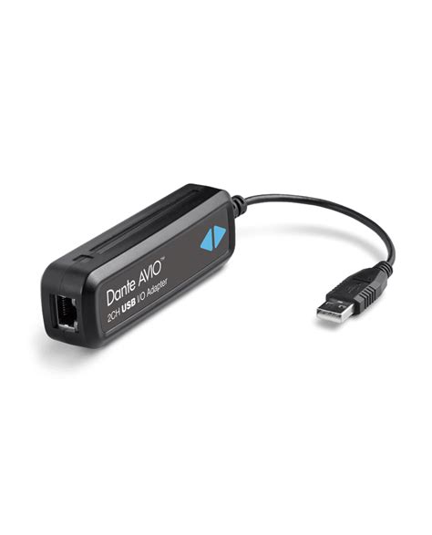 Audinate Dante Avio Usb Io X Adapter Showtechnix