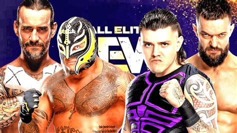 Wwe K Rey Mysterio Cm Punk Vs Dominik Mysterio Finn B Lor