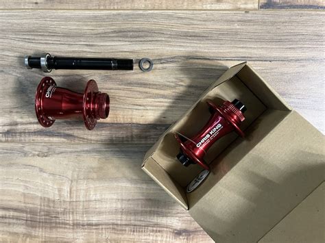 Chris King Red Boost Centerlock Hubs No Driver For Sale