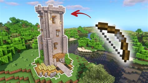 Minecraft Castle Tower Tutorial