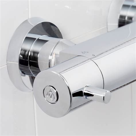 Bristan Prism Thermostatic Exposed Safe Touch Bar Shower With Riser Kit