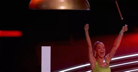 Masked Singer sends home a singer as another contestant is saved by