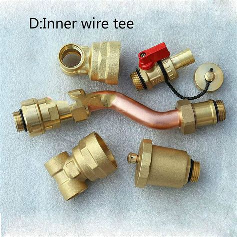 Dn15 Floor Heating Hydraulic Balance Differential Pressure Bypass Valve Divided By End