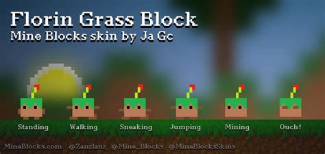 Mine Blocks Florin Grass Block Skin By Ja Gc