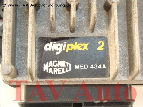 Steuergeraet Zuendung MED434A Digiplex 2 Magneti Marelli Fiat 7745665