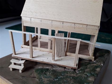 Diorama 1 Vieille Cabane En Bois