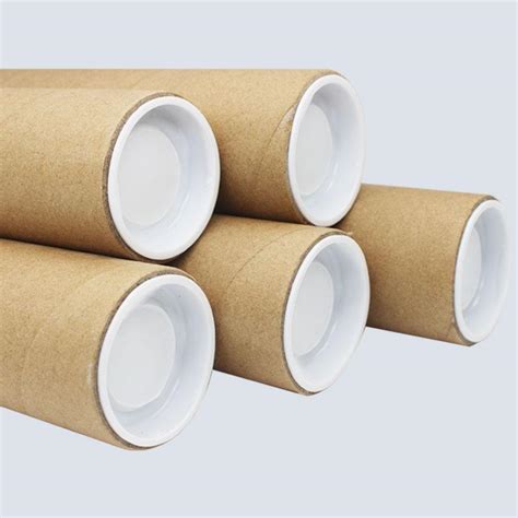 Customized Brown Kraft Mailing Postal Packaging Textile Roll Core