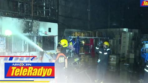 Sunog Sumiklab Sa Warehouse Ng Mga Electronic Parts Sa Quiapo Manila