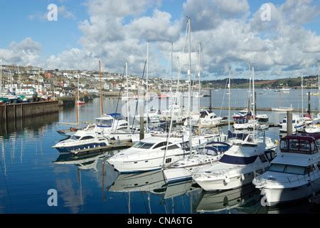 Expensive luxury yachts moored at Falmouth Harbour, Antigua and Barbuda ...