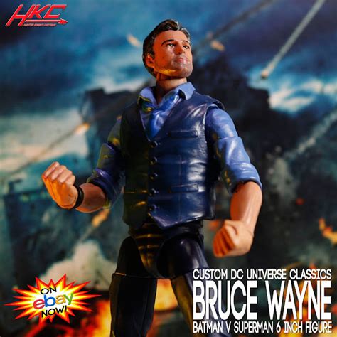 BATMAN V SUPERMAN BRUCE WAYNE (BLACK ZERO EVENT) DCUC 6 inch figure ...