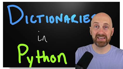 Dictionaries Python 101 Tutorial On The Dict Data Type Key Value