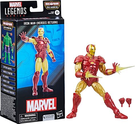 Marvel Legends Series Figura De Iron Man Heroes Return De 15 Cm Cómics Hasbro F36865x0