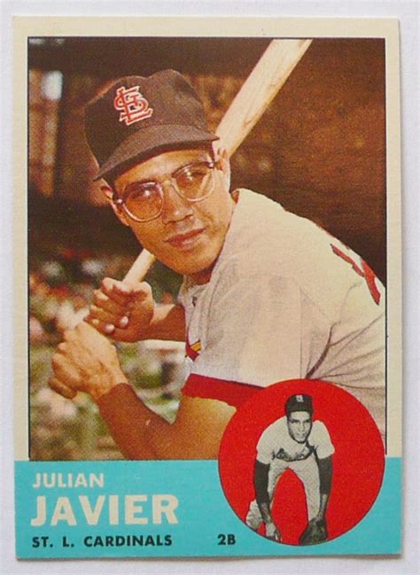 JULIAN JAVIER ST LOUIS CARDINALS 1963 Frank Kelsey Flickr