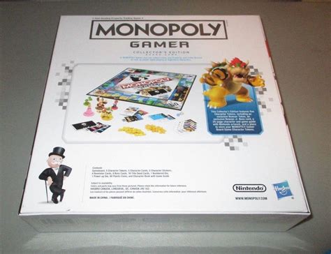 Nintendo Monopoly Gamer Collector S Edition With All Power Pack Game