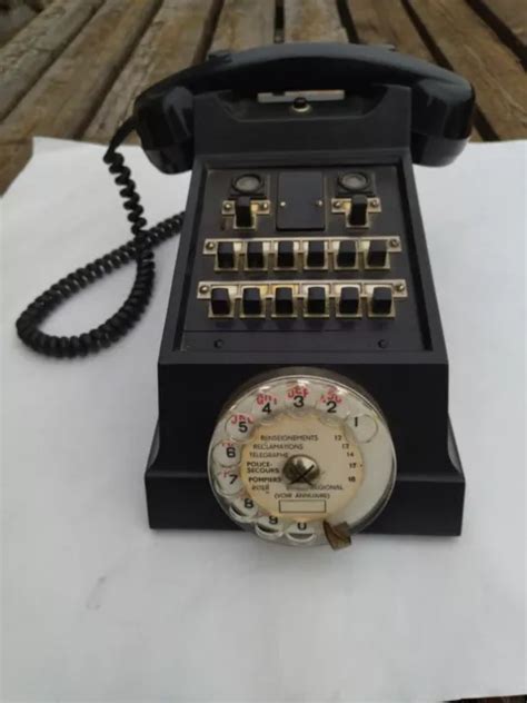 Ancien Telephone Ericsson En Bakelite Eur Picclick Fr