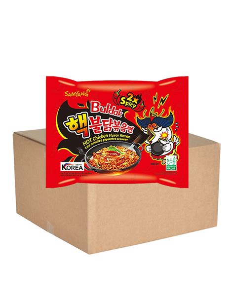 Buldak Hot Chicken Ramyeon 2x Spicy 140g Buy Online Looddl