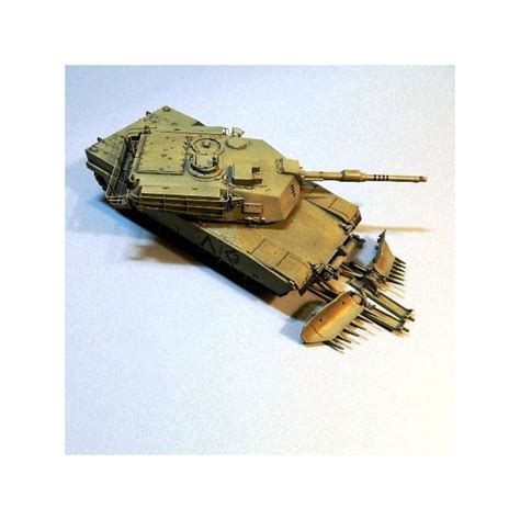 Us M A Abrams With Mine Plough Desert Storm Cyber Hobby Me