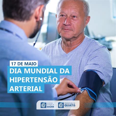 17 De Maio Dia Mundial Da HipertensÃo Arterial Prefeitura Municipal